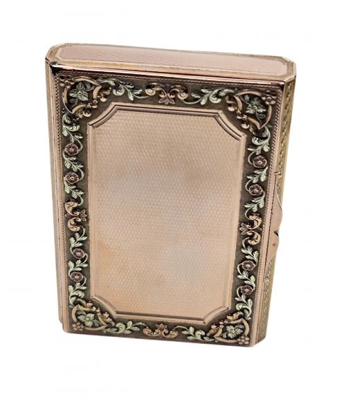 ANTIQUE 19TH CENTURY FRENCH 18K SOLID GOLD THREECOLOUR SNUFF BOX BY LOUISFRANOIS TRONQUOY PARIS C1830 98 GRAMS - ADDITIONAL PHOTO 11