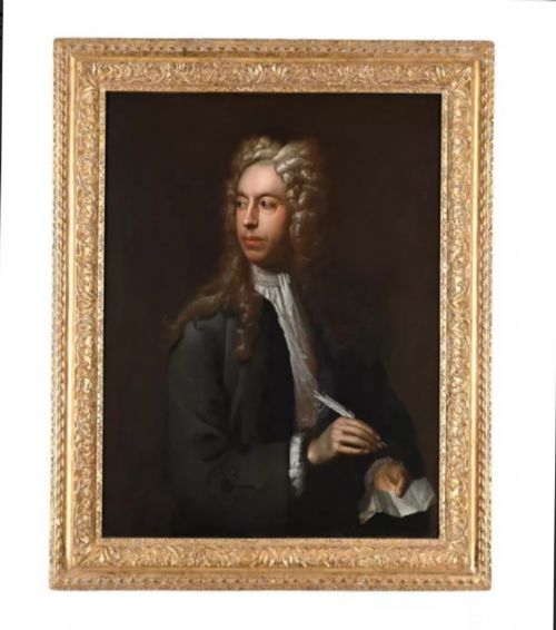 PORTRAIT OF A GENTLEMAN SCHOLAR ATTRIBUTED TO MICHAEL DAHL 16561743 LONDON CIRCA 17051710 - ADDITIONAL PHOTO 3