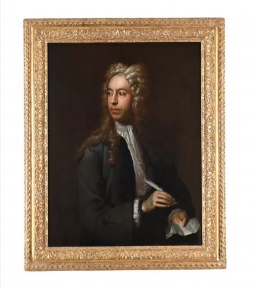 PORTRAIT OF A GENTLEMAN SCHOLAR ATTRIBUTED TO MICHAEL DAHL 16561743 LONDON CIRCA 17051710 - ADDITIONAL PHOTO 4