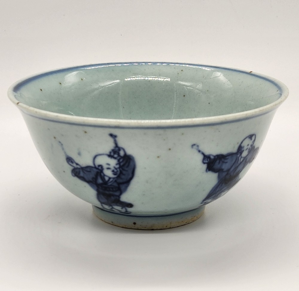 A Chinese Blue And White Bowl  View II