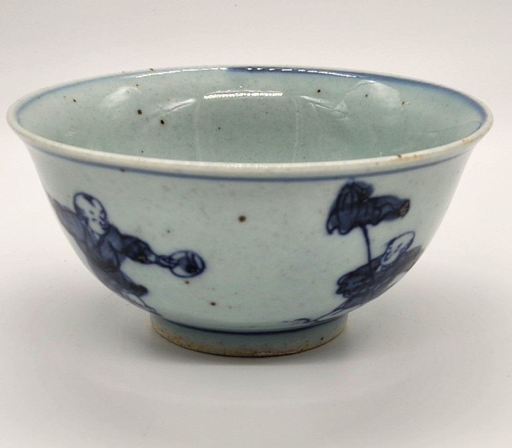 A Chinese Blue And White Bowl  View III