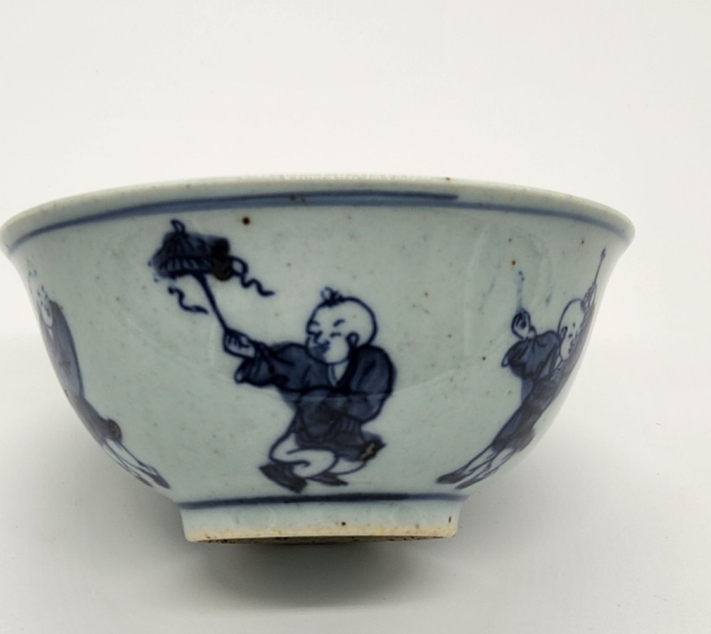 A Chinese Blue And White Bowl  View XI