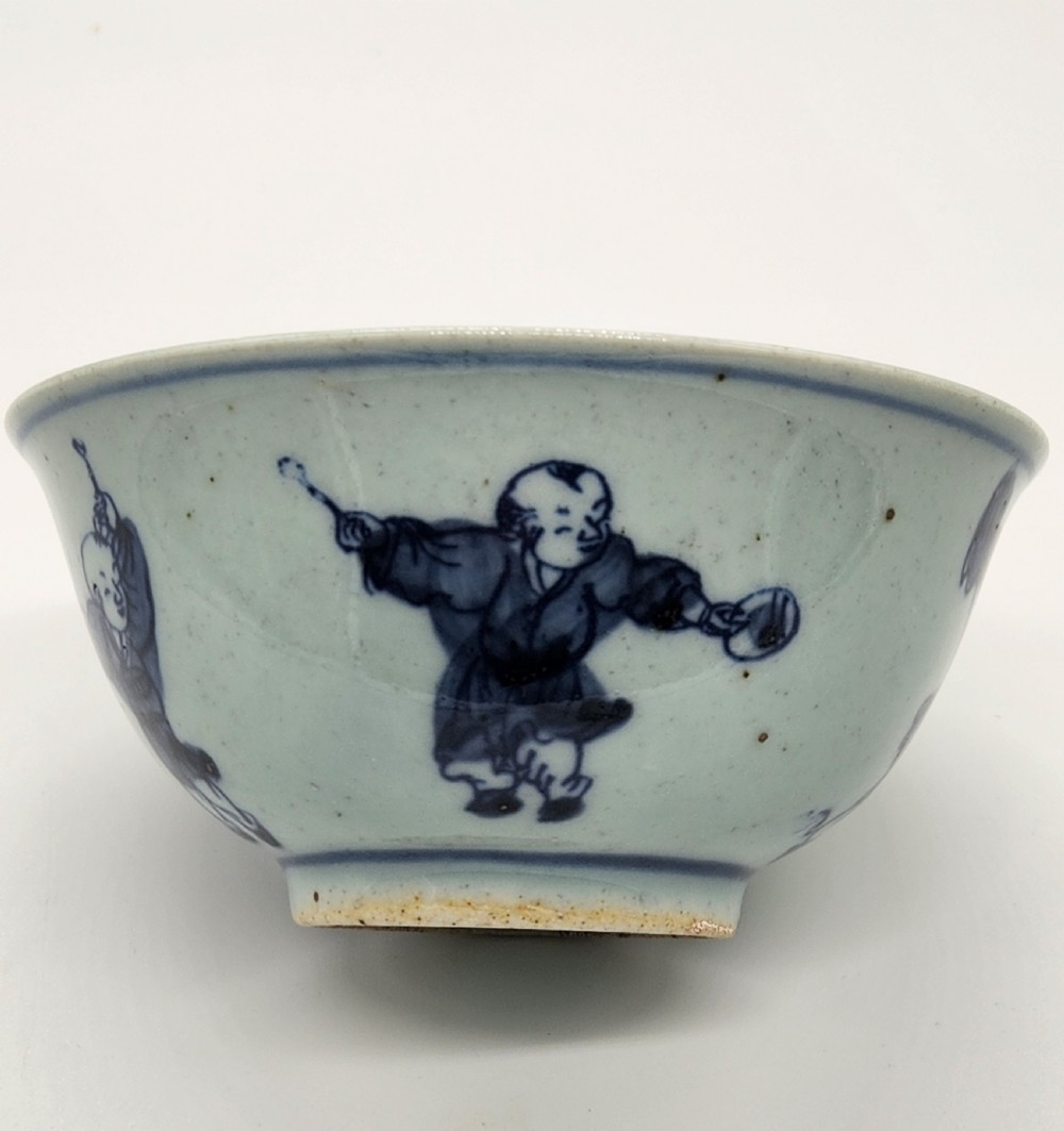 A Chinese Blue And White Bowl  View XIII
