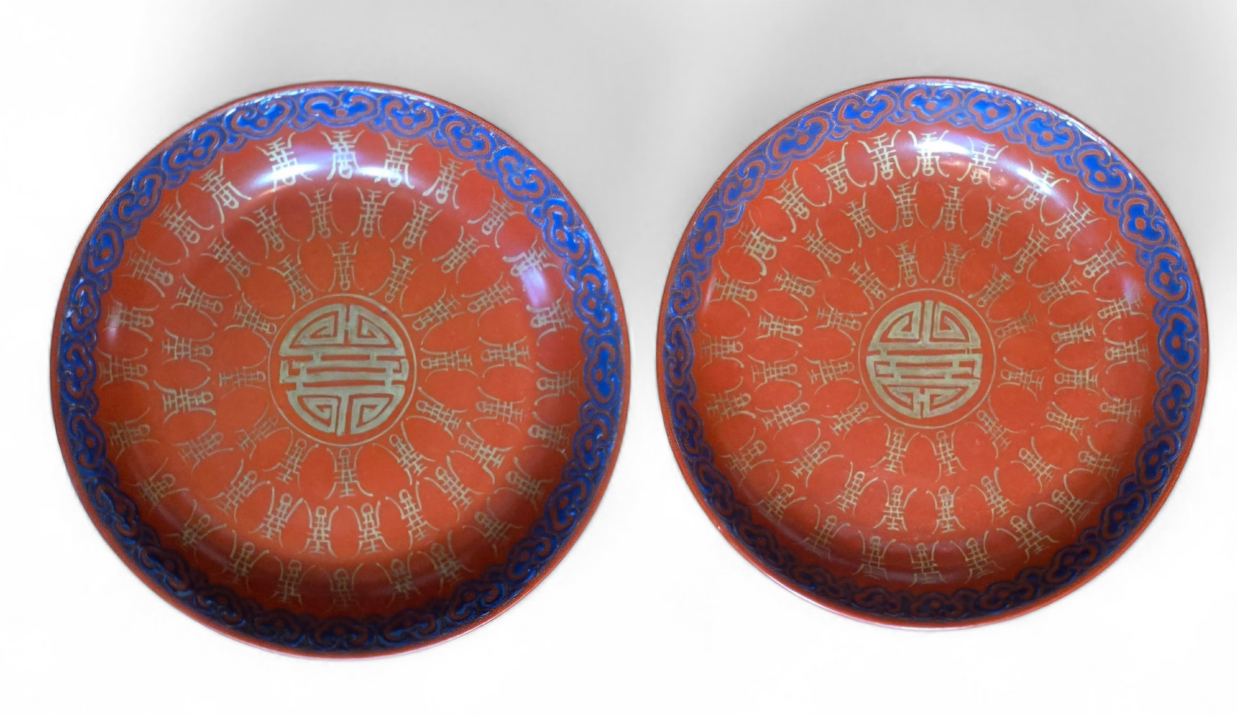 A MAGNIFICENT PAIR OF IMPERIAL CHINESE IRON-RED ... 2