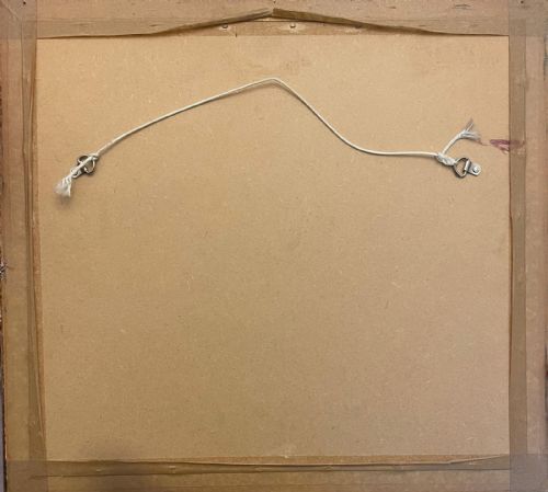 SURREALIST PAINTING BY HAROLD HITCHCOCK 20TH CENTURY - ADDITIONAL PHOTO 4