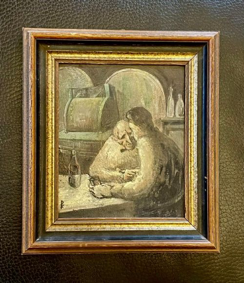WPA ERA IMPRESSIONIST OIL PAINTING BY PHILIP KREVORUCK - ADDITIONAL PHOTO 2