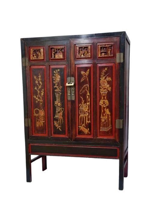 19th century chinese cabinet fujian ca 1880 - CATEGORY: ANTIQUE CUPBOARDS - DATED 19TH CENTURY