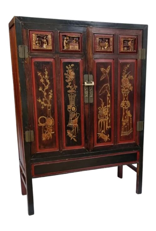 19TH CENTURY CHINESE CABINET FUJIAN CA 1880 - ADDITIONAL PHOTO 2
