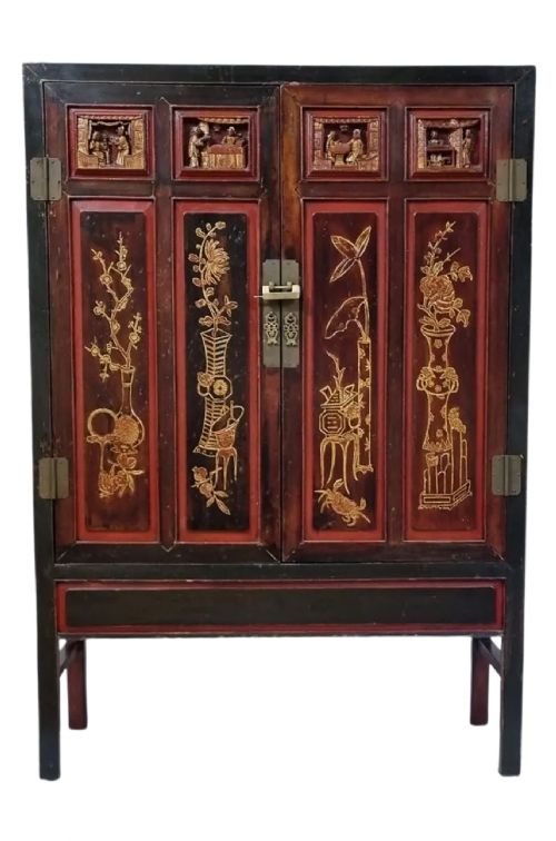 19TH CENTURY CHINESE CABINET FUJIAN CA 1880 - ADDITIONAL PHOTO 3