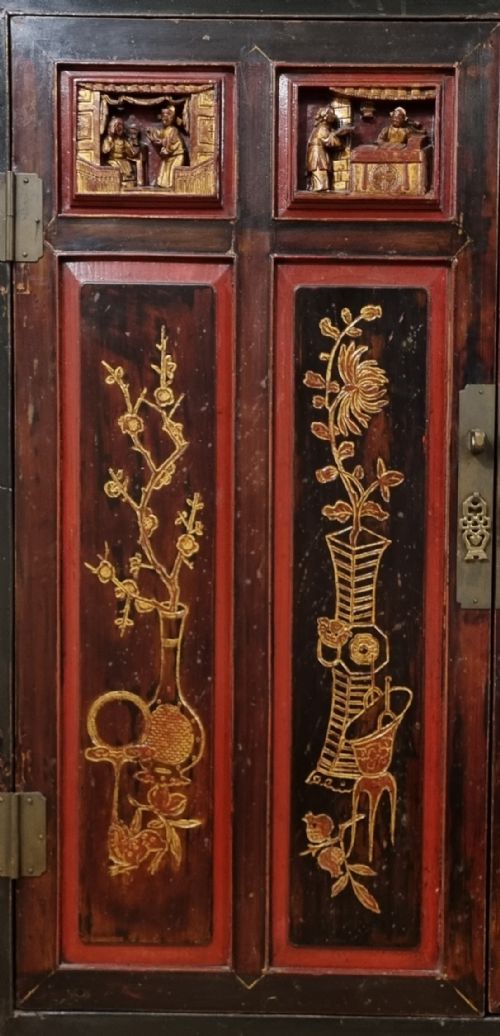 19TH CENTURY CHINESE CABINET FUJIAN CA 1880 - ADDITIONAL PHOTO 4
