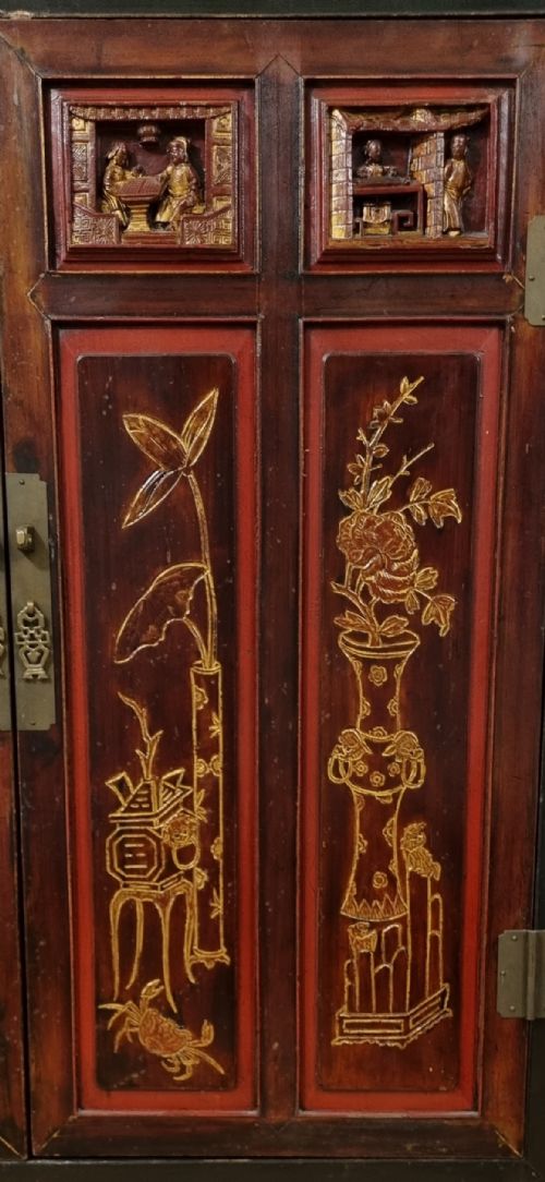 19TH CENTURY CHINESE CABINET FUJIAN CA 1880 - ADDITIONAL PHOTO 5