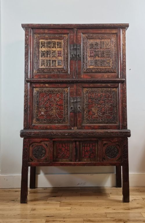 EARLY 19TH CENTURY CHINESE CABINET FROM FUJIAN PROVINCE - ADDITIONAL PHOTO 1