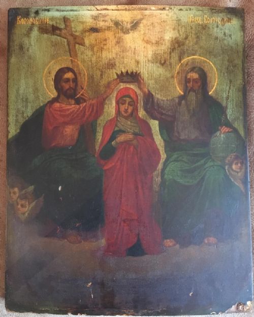 18TH CENTURY RUSSIAN RELIGIOUS ICON - ADDITIONAL PHOTO 1