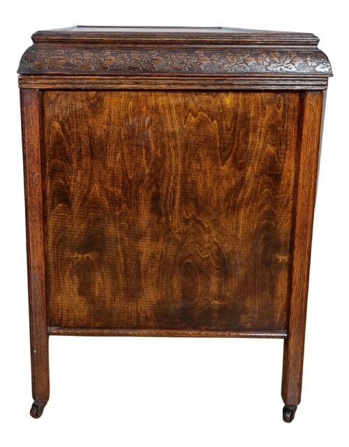ART DECO WALNUT STORAGE CHEST C 1930 - ADDITIONAL PHOTO 9