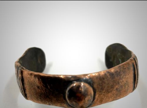ANCIENT HALLSTATT BRONZE BRACELET 1200 500 BC - ADDITIONAL PHOTO 2