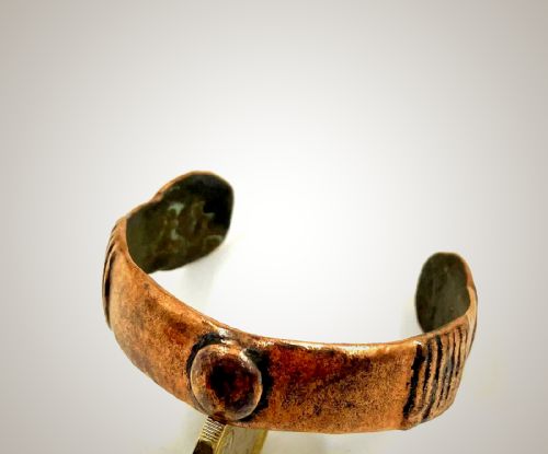 ANCIENT HALLSTATT BRONZE BRACELET 1200 500 BC - ADDITIONAL PHOTO 3