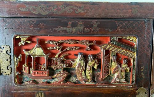 18TH CENTURY CHINESE LACQUERED CABINET FUJIAN PROVINCE - ADDITIONAL PHOTO 4