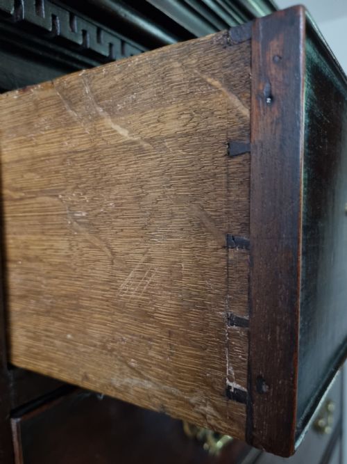 GEORGIAN MAHOGANY TALLBOY CHEST ON CHEST CIRCA 1760S - ADDITIONAL PHOTO 4
