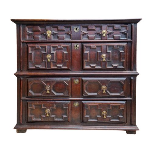 17th century charles ii oak chest of drawers c 1680 - CATEGORY: ANTIQUE CHEST OF DRAWERS - DATED 17TH CENTURY