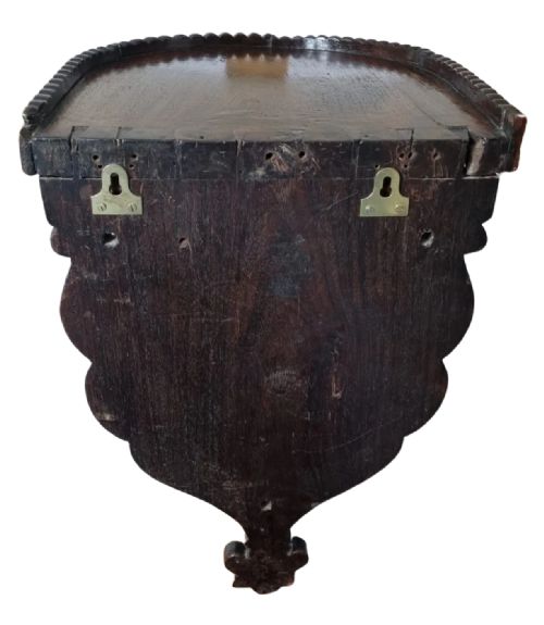 19TH CENTURY ANGLOINDIAN BURMESE WALL BRACKET SHELF CIRCA - ADDITIONAL PHOTO 5