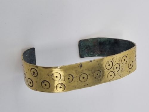 ANCIENT BRONZE VIKING BRACELET 8TH 11TH CENTURY AD - ADDITIONAL PHOTO 5