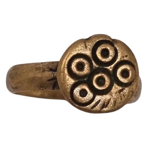 roman bronze ring 1st 4th century ad - CATEGORY: ANTIQUE JEWELLERY - DATED BEFORE 1700