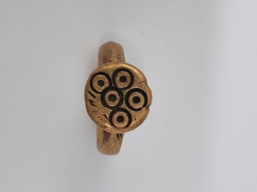 ROMAN BRONZE RING 1ST 4TH CENTURY AD - ADDITIONAL PHOTO 1