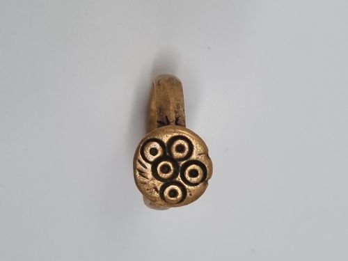 ROMAN BRONZE RING 1ST 4TH CENTURY AD - ADDITIONAL PHOTO 4