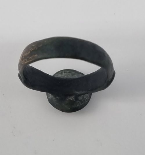 ROMAN RING BRONZE 1ST 4TH CENTURY AD - ADDITIONAL PHOTO 4
