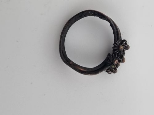 ROMAN BRONZE RING WIRE DESIGN - ADDITIONAL PHOTO 5