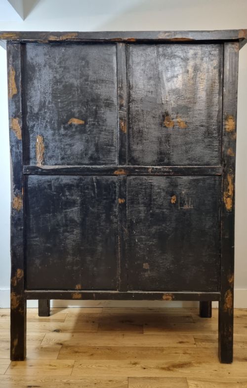 18TH CENTURY CHINESE RED LACQUERED CABINET QING DYNASTY SHANXI PROVINCE - ADDITIONAL PHOTO 8