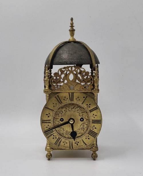 17THCENTURY ENGLISH LANTERN CLOCK BY IGNATIUS HUGGEFORD C1685 - ADDITIONAL PHOTO 1