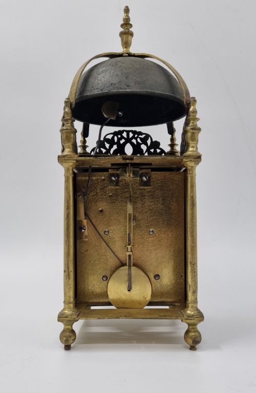17THCENTURY ENGLISH LANTERN CLOCK BY IGNATIUS HUGGEFORD C1685 - ADDITIONAL PHOTO 7