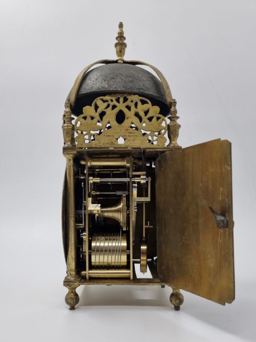 17THCENTURY ENGLISH LANTERN CLOCK BY IGNATIUS HUGGEFORD C1685 - ADDITIONAL PHOTO 9