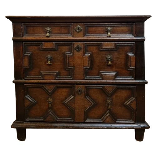 17th century oak chest of drawers charles ii circa 1680 - CATEGORY: ANTIQUE CHEST OF DRAWERS - DATED 17TH CENTURY