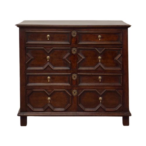 17th century charles ii oak chest of drawers circa 1680 - CATEGORY: ANTIQUE CHEST OF DRAWERS - DATED 17TH CENTURY