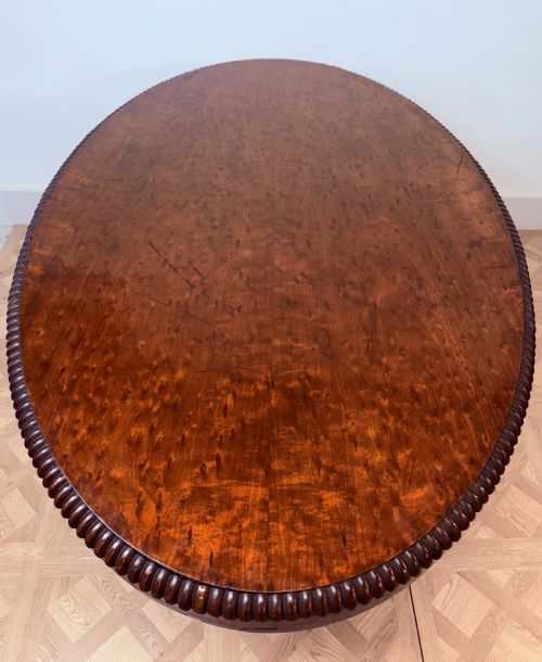 19TH CENTURY REGENCY BURR WALNUT CENTRE TABLE WITH SECRET DRAWERS CIRCA 1820 - ADDITIONAL PHOTO 2