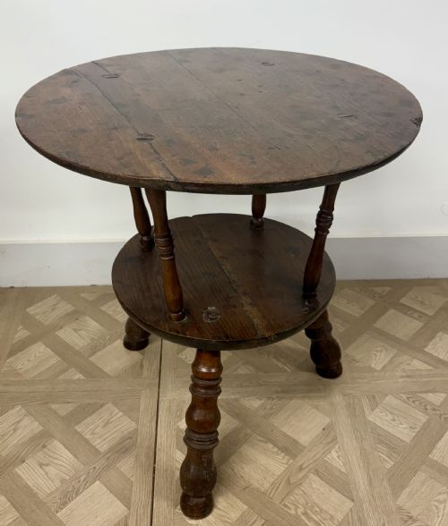 18th Century English Two-Tier Cricket Table
