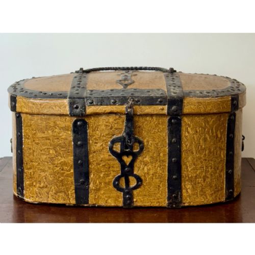18th Century Swedish Folk Art Trunk