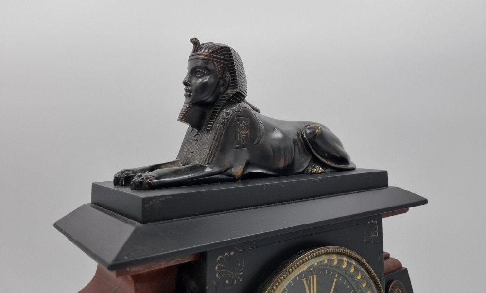 19th Century Egyptian Revival Clock  View V