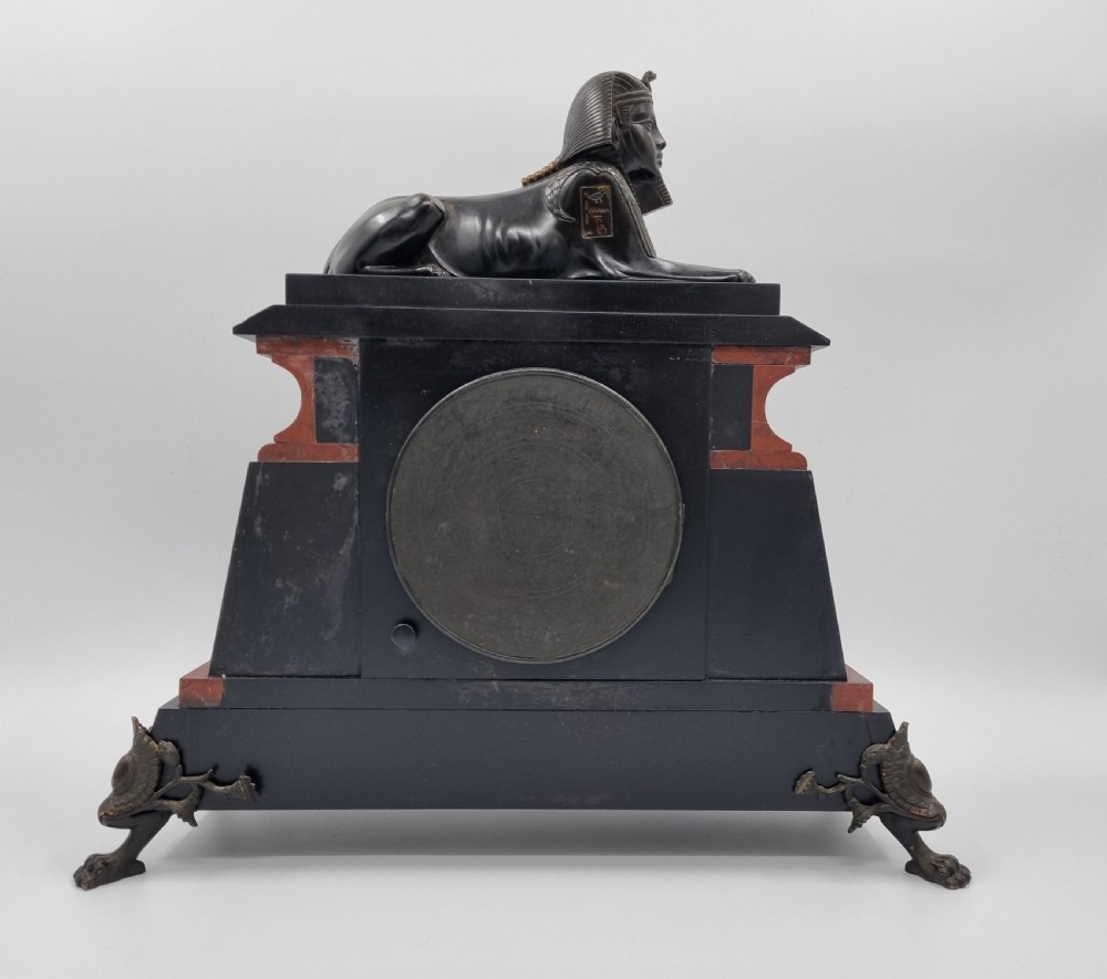 19th Century Egyptian Revival Clock  View VI