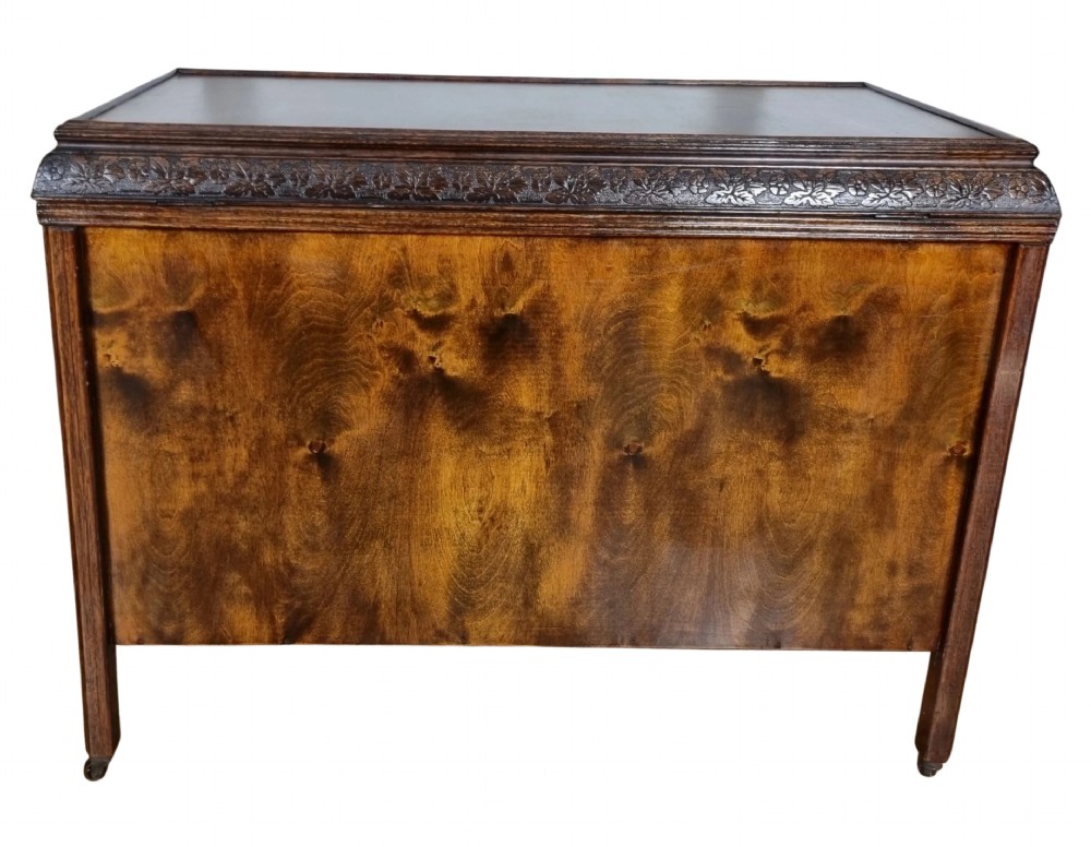 Art Deco Walnut Storage Chest C 1930 View XI