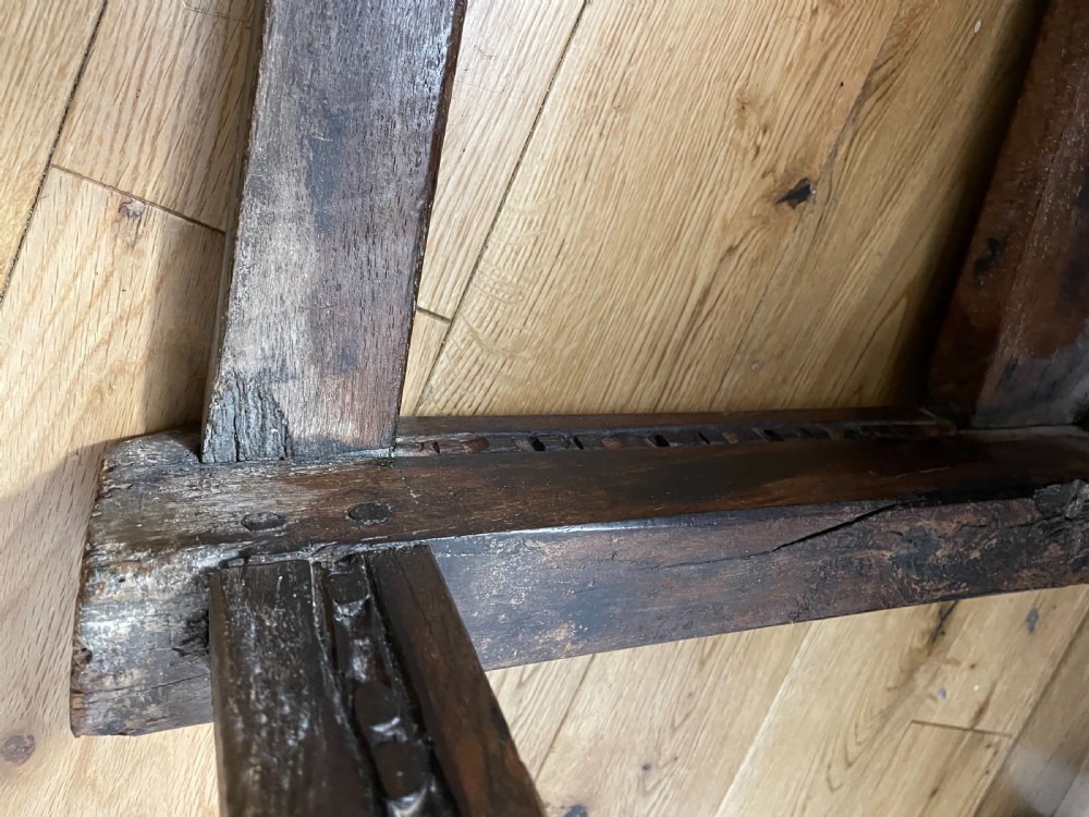 17th Century & Later Oak Folk Art Wainscot Chair View IV