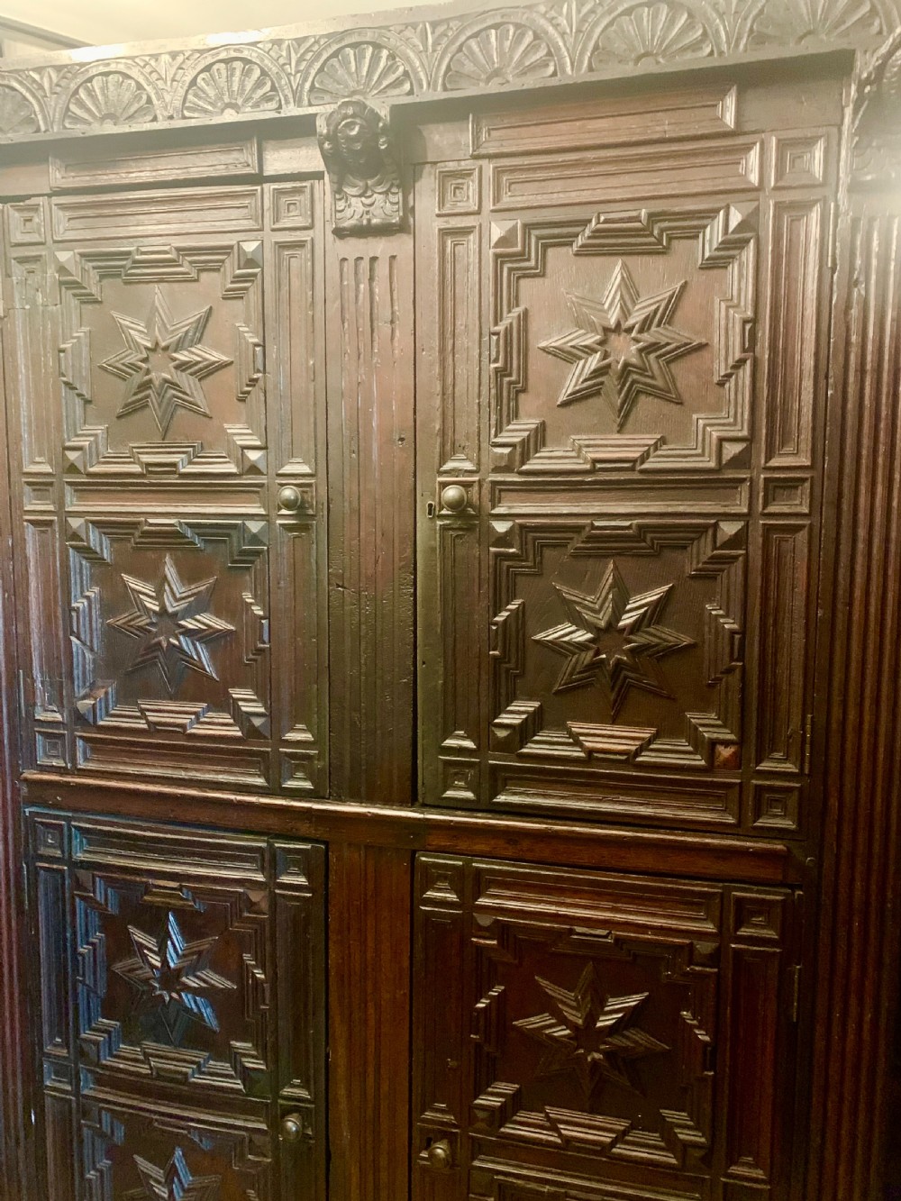 17th Century Oak Cupboard Circa 1670-1680 View III