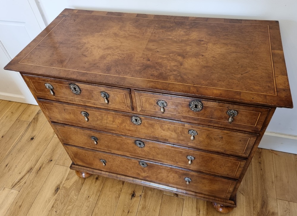 18th Century William and Mary Walnut Chest of Drawers View VI