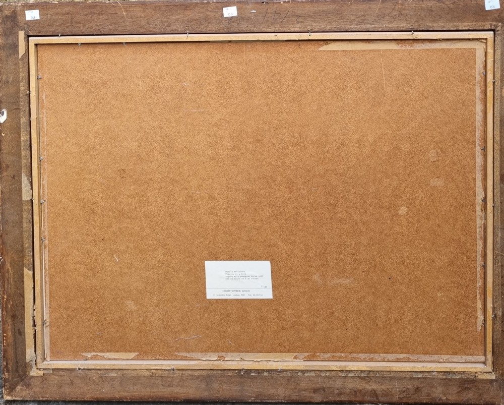 20th Century Surrealist Painting By Harold Hitchcock - Oil on Board View VI