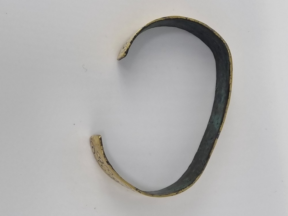 Ancient Bronze Viking Bracelet 8th - 11th Century AD View III