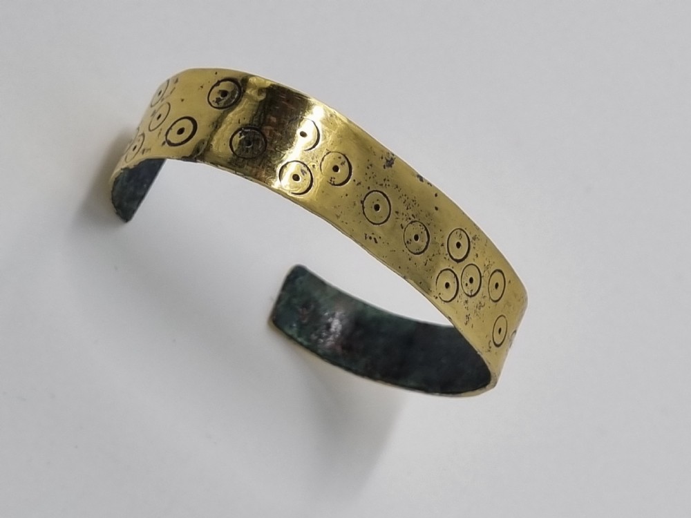 Ancient Bronze Viking Bracelet 8th - 11th Century AD View V