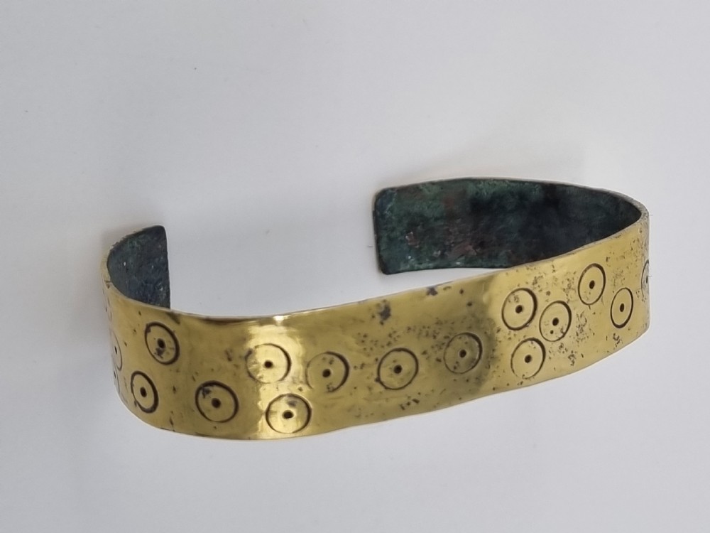 Ancient Bronze Viking Bracelet 8th - 11th Century AD View VI
