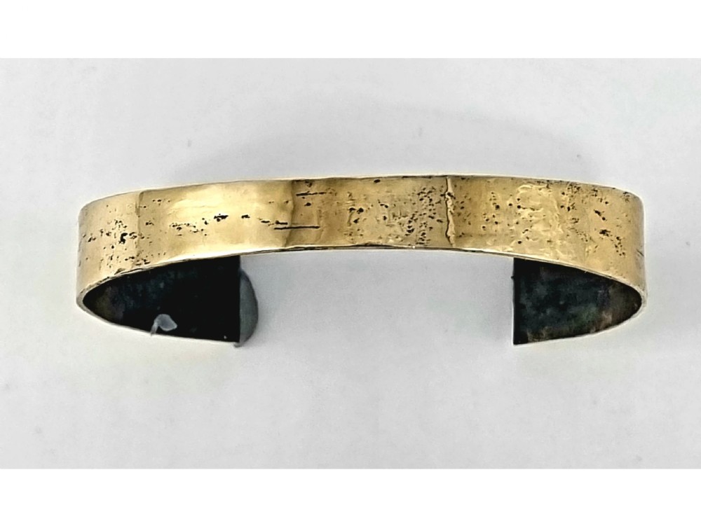 Large Ancient Bronze Viking Bracelet 8th - 11th Century AD View II